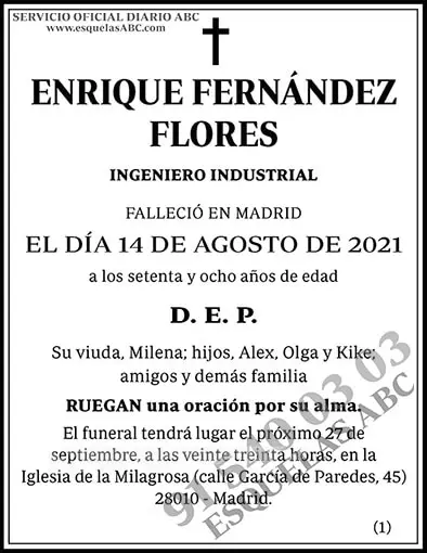 Enrique Fernández Flores