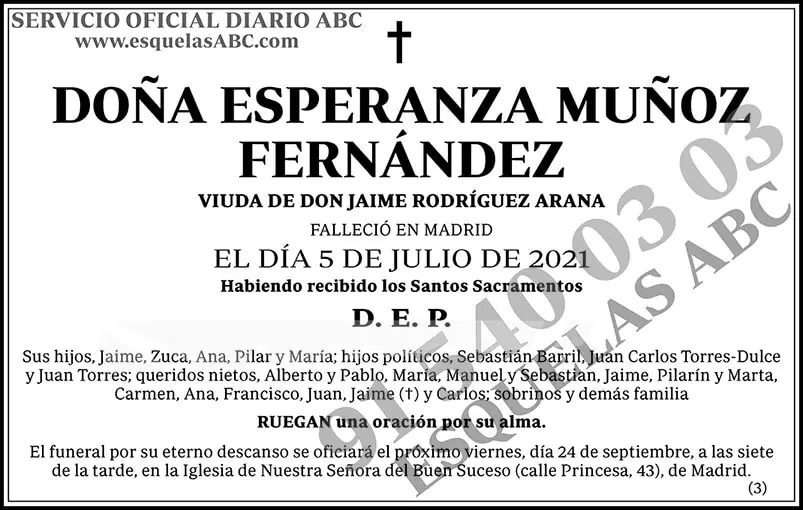 Esperanza Muñoz Fernández