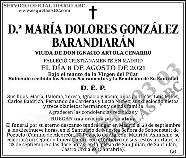 María Dolores González Barandiarán