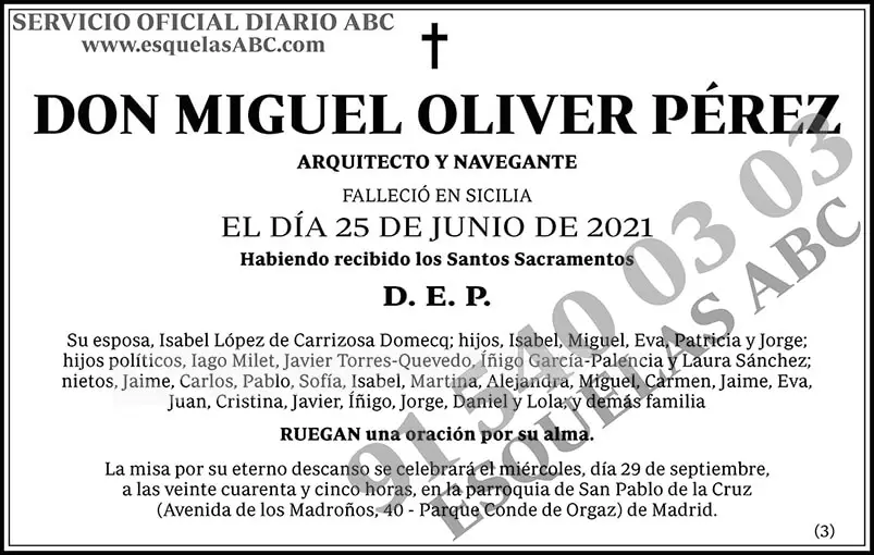 Miguel Oliver Pérez