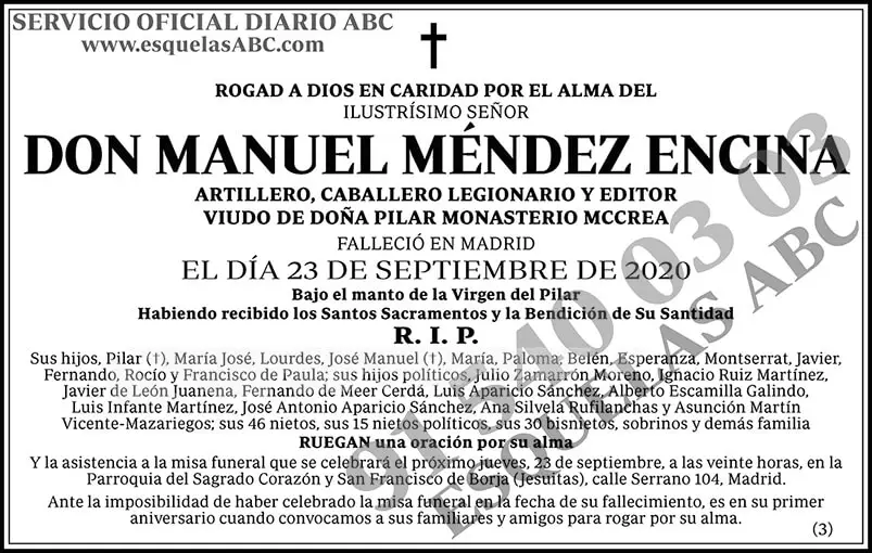 Manuel Méndez Encina