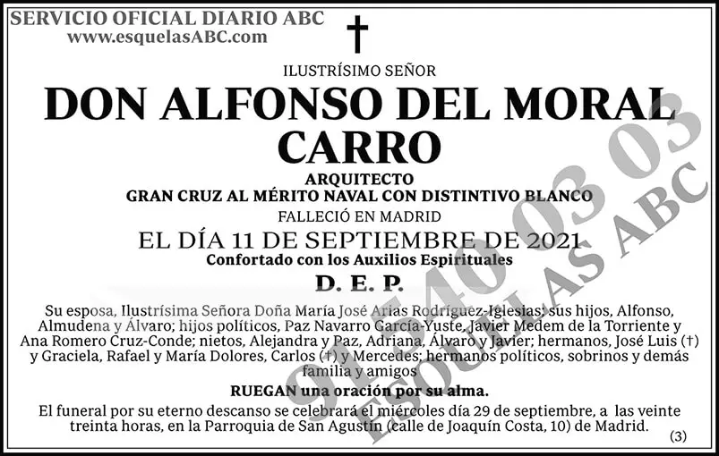 Alfonso del Moral Carro