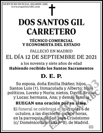 Santos Gil Carretero