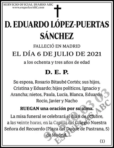 Eduardo López-Puertas Sánchez