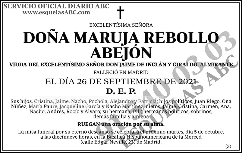 Maruja Rebollo Abejón