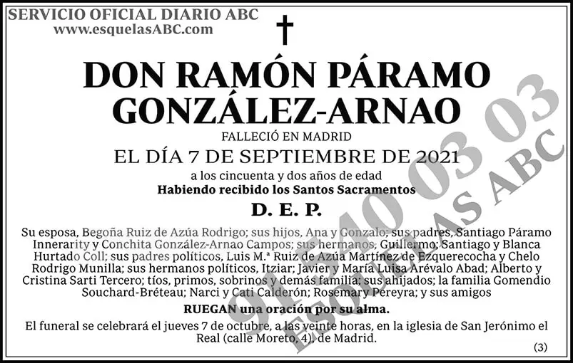Ramón Páramo González-Arnao