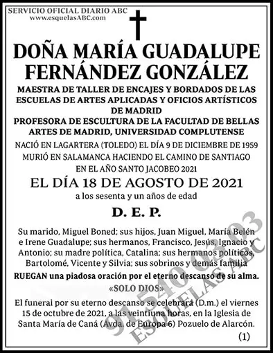 María Guadalupe Fernández González