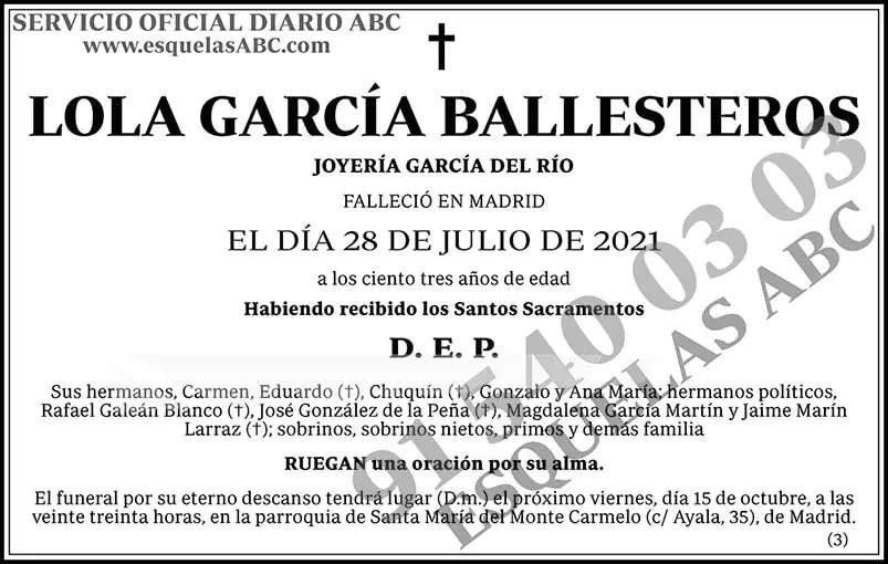 Lola García Ballesteros