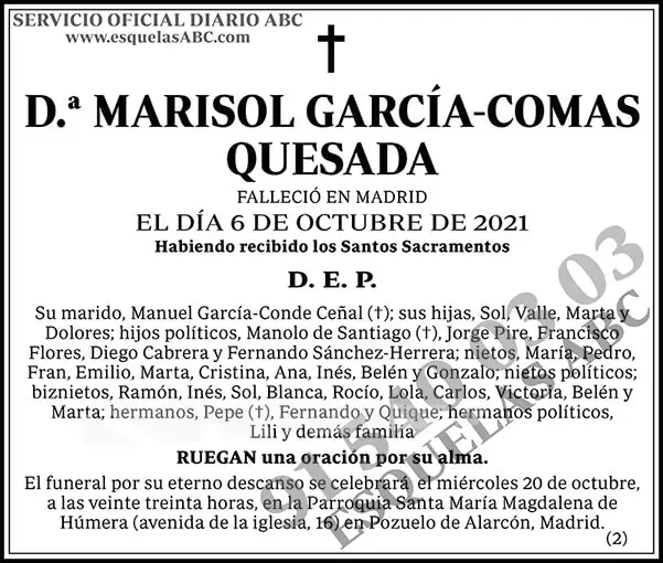 Marisol García-Comas Quesada