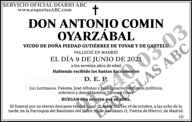 Antonio Comin Oyarzábal