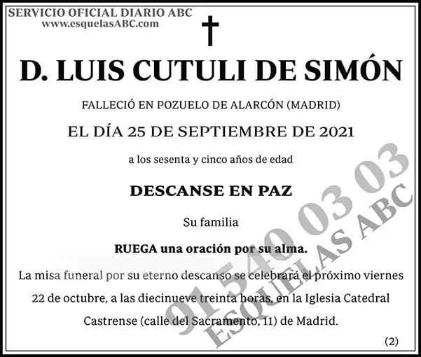 Luis Cutuli de Simón