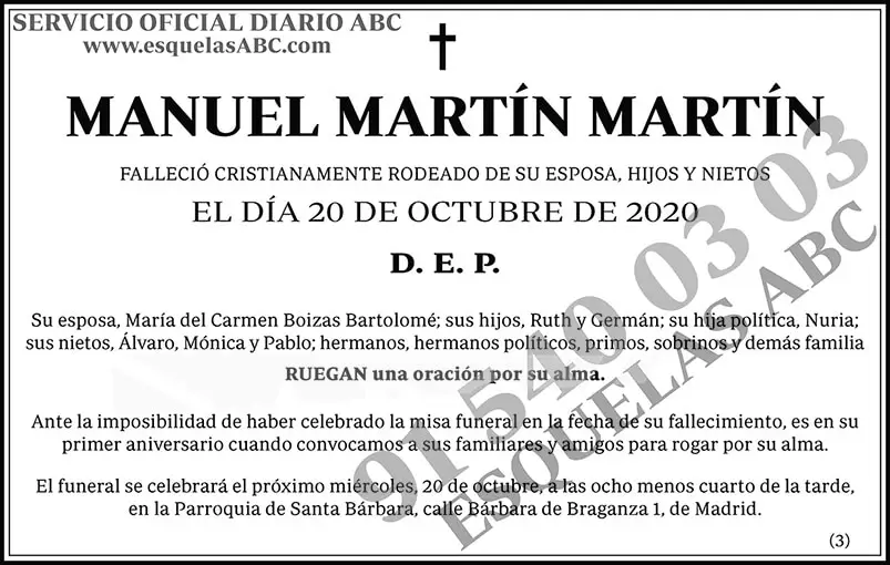 Manuel Martín Martín