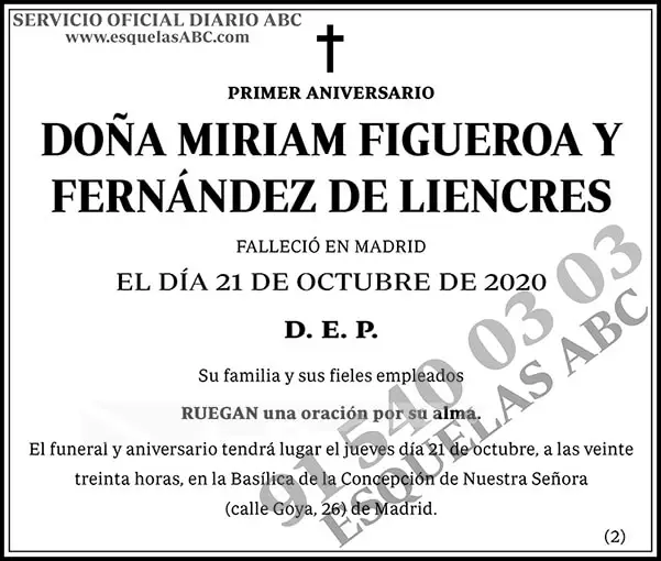 Miriam Figueroa y Fernández de Liencres