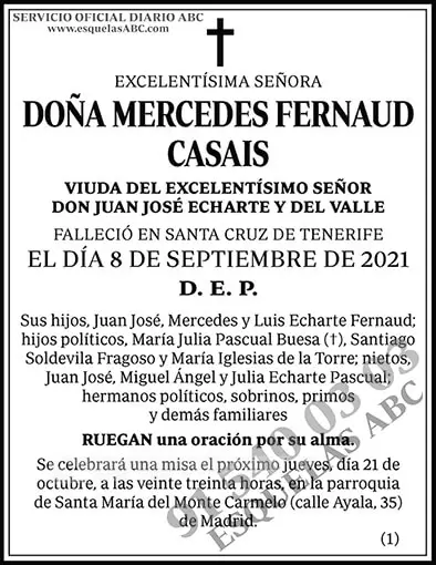 Mercedes Fernaud Casais