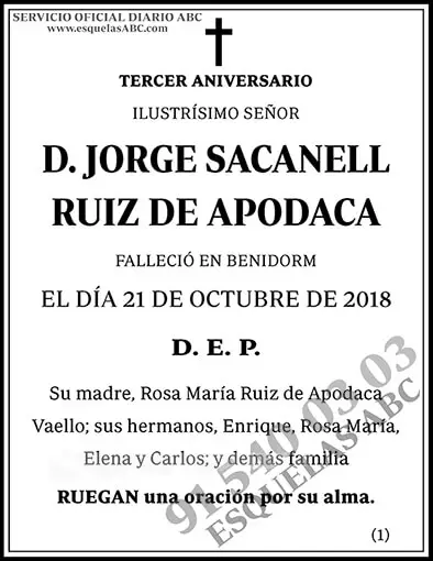 Jorge Sacanell Ruiz de Apodaca