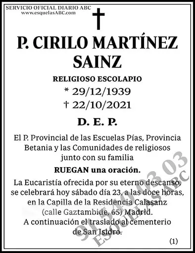 Cirilo Martínez Sainz