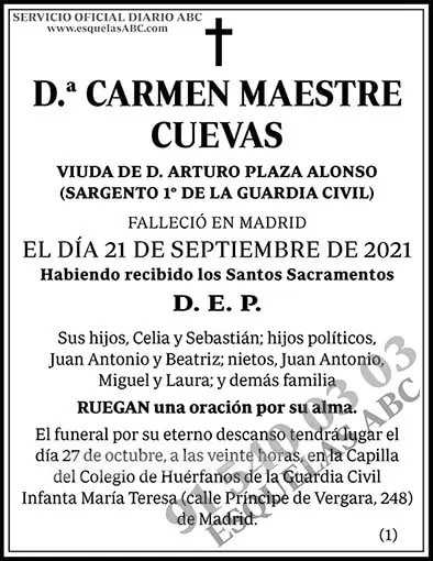 Carmen Maestre Cuevas