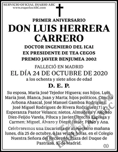 Luis Herrera Carrero
