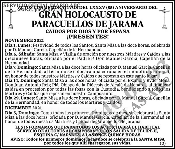 Holocausto de Paracuellos de Jarama