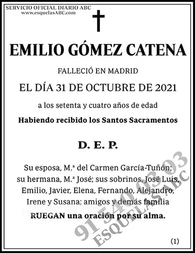Emilio Gómez Catena