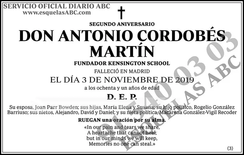 Antonio Cordobés Martín