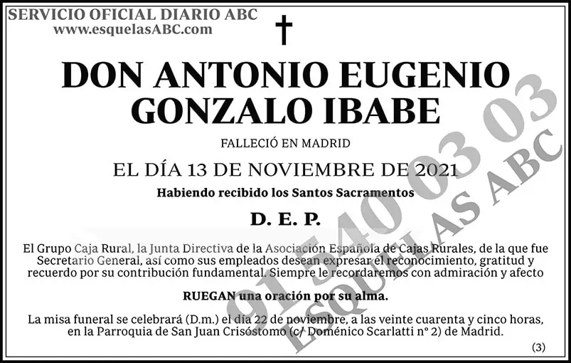 Antonio Eugenio Gonzalo Ibabe