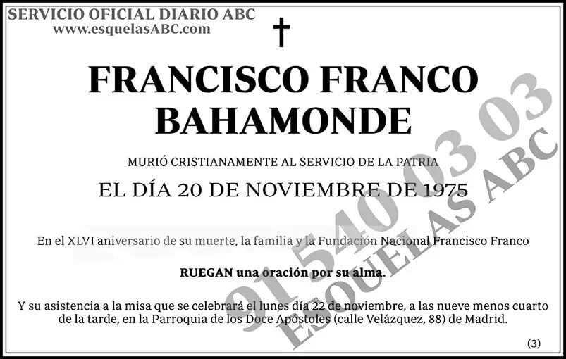 Francisco Franco Bahamonde