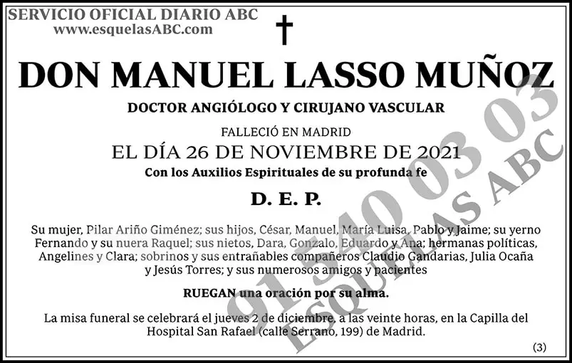 Manuel Lasso Muñoz
