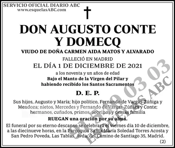 Augusto Conte y Domecq