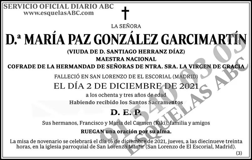 María Paz González Garcimartín