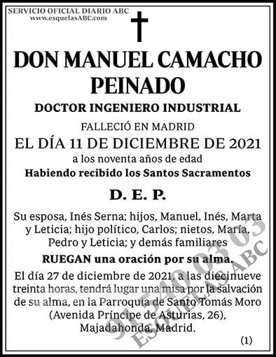 Manuel Camacho Peinado