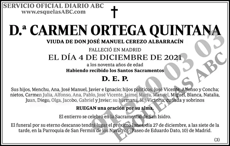 Carmen Ortega Quintana