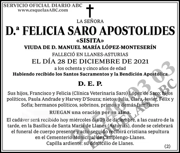 Felicia Saro Apostolides