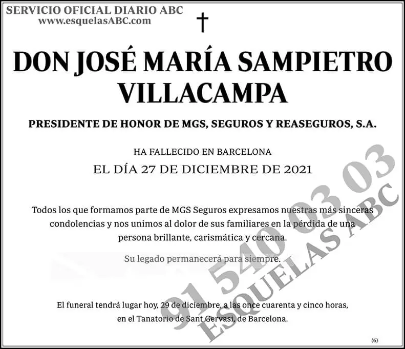 José María Sampietro Villacampa