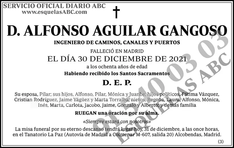 Alfonso Aguilar Gangoso