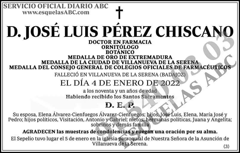 José Luis Pérez Chiscano