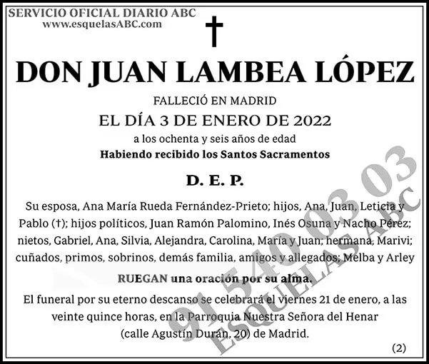 Juan Lambea López