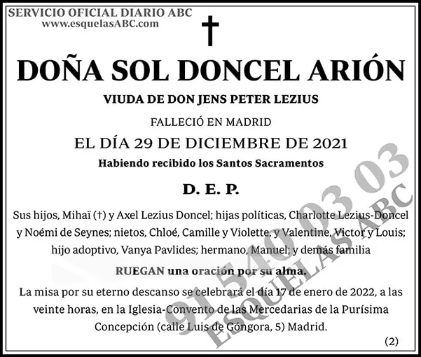 Sol Doncel Arión