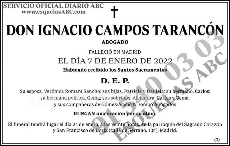 Ignacio Campos Tarancón