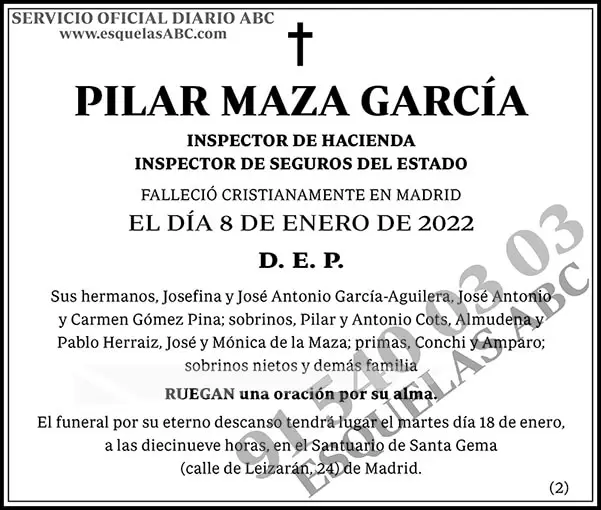 Pilar Maza García