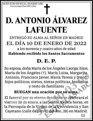Antonio Álvarez Lafuente