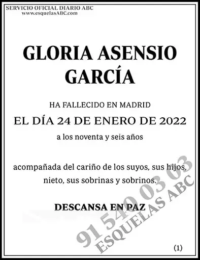 Gloria Asensio García