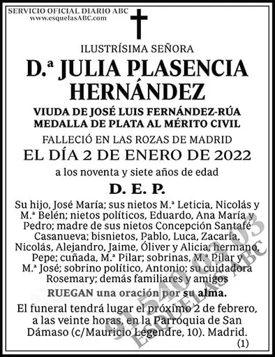 Julia Plasencia Hernández