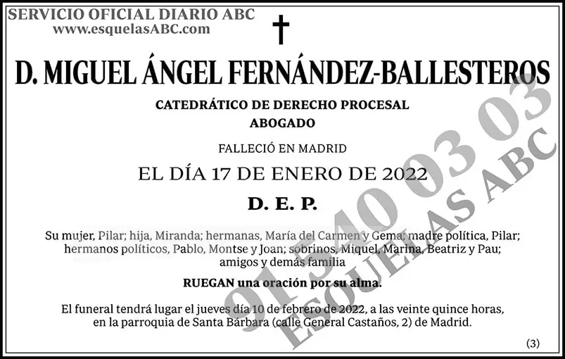 Miguel Ángel Fernández-Ballesteros