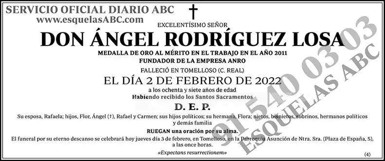 Ángel Rodríguez Losa