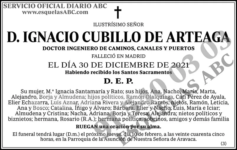 Ignacio Cubillo de Arteaga