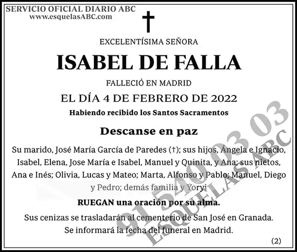 Isagel de Falla