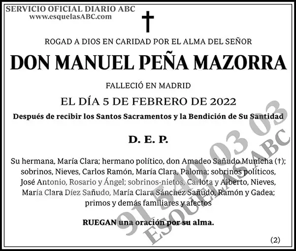 Manuel Peña Mazorra