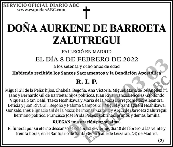 Aurkene de Barroeta Zalutregui