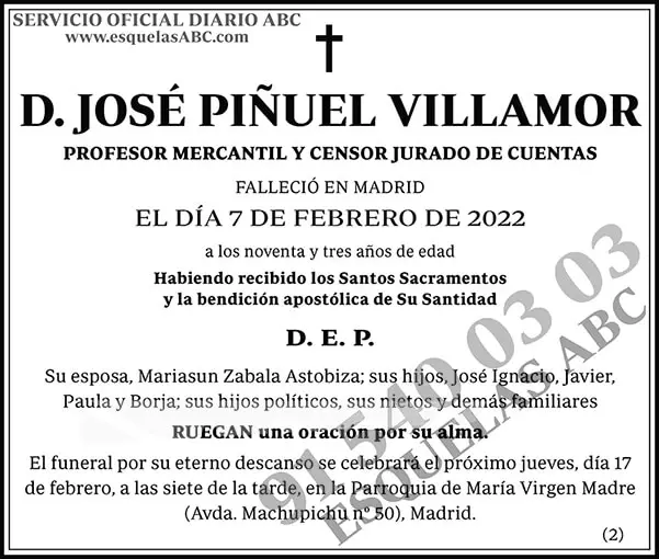 José Piñuel Villamor
